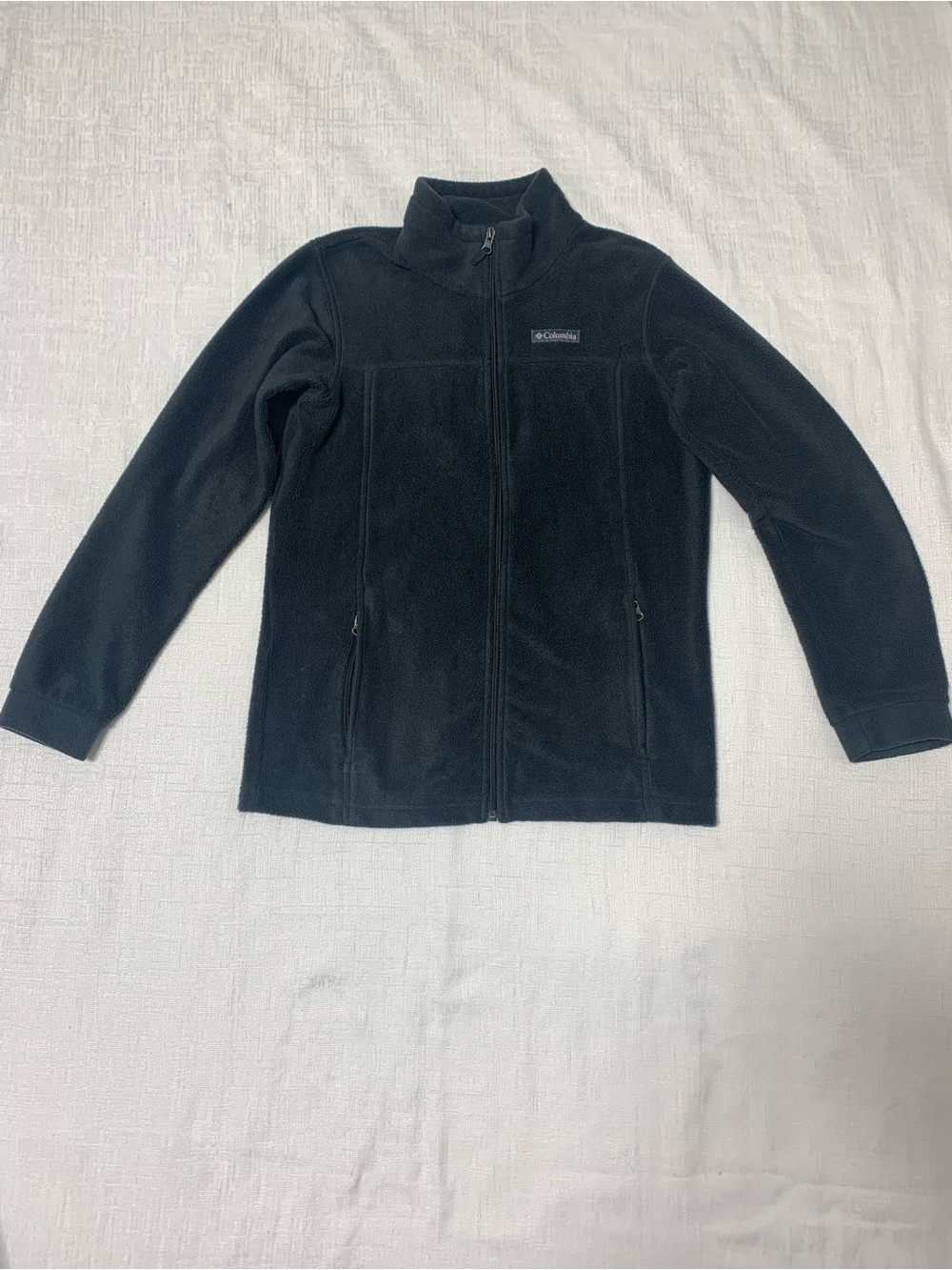 Columbia Kids Black Full-Zip Fleece Jacket